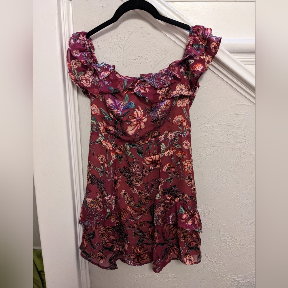 For love & lemons ruffle dress